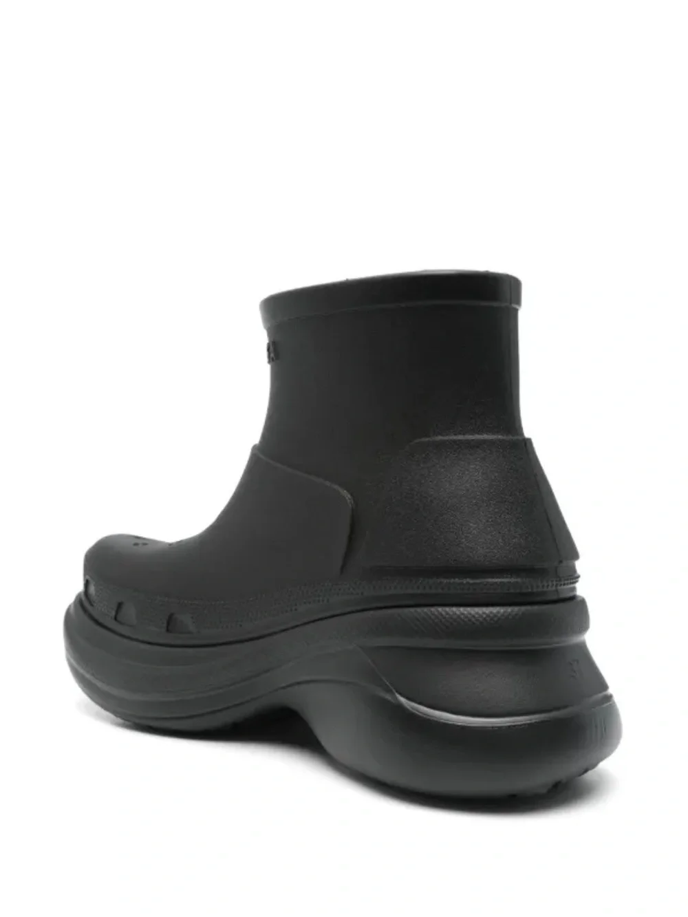 Balenciaga Crocs Black Ankle Rain Boots 41